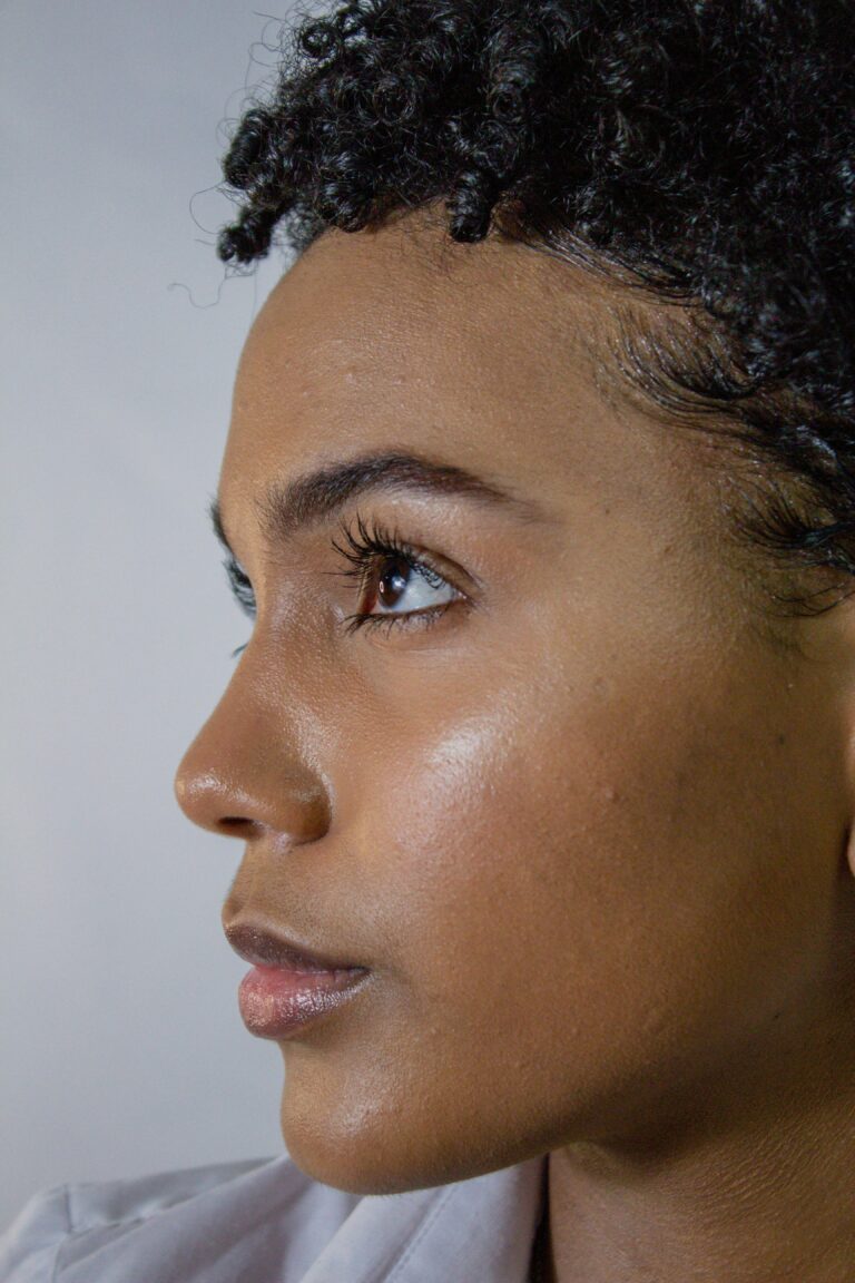 Client receiving exosome therapy for skin rejuvenation at S Glowic MedSpa
